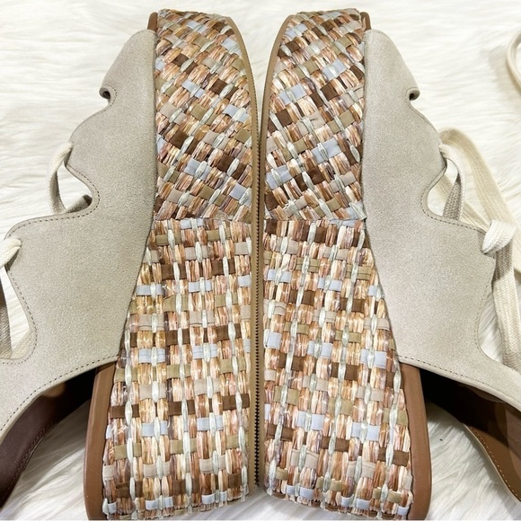 See by Chloe Lilly Lace Up Braided Platform Sandals 38 8 - Picture 8 of 12